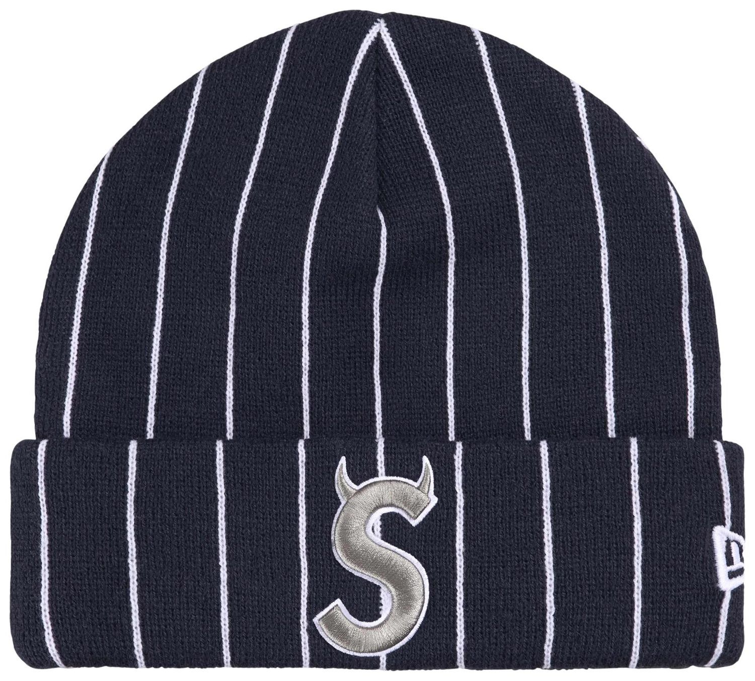 Supreme New Era Devil S Logo Beanie Stripe (SS26)