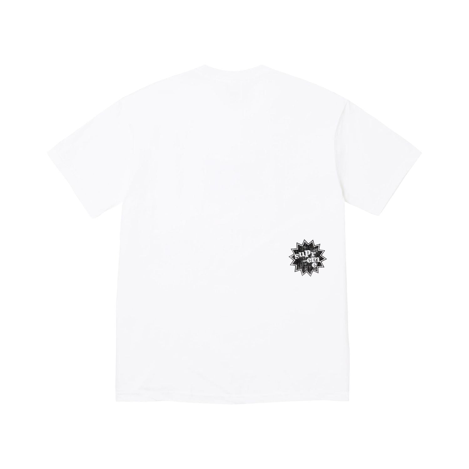 Supreme God Save Us Tee White SS26