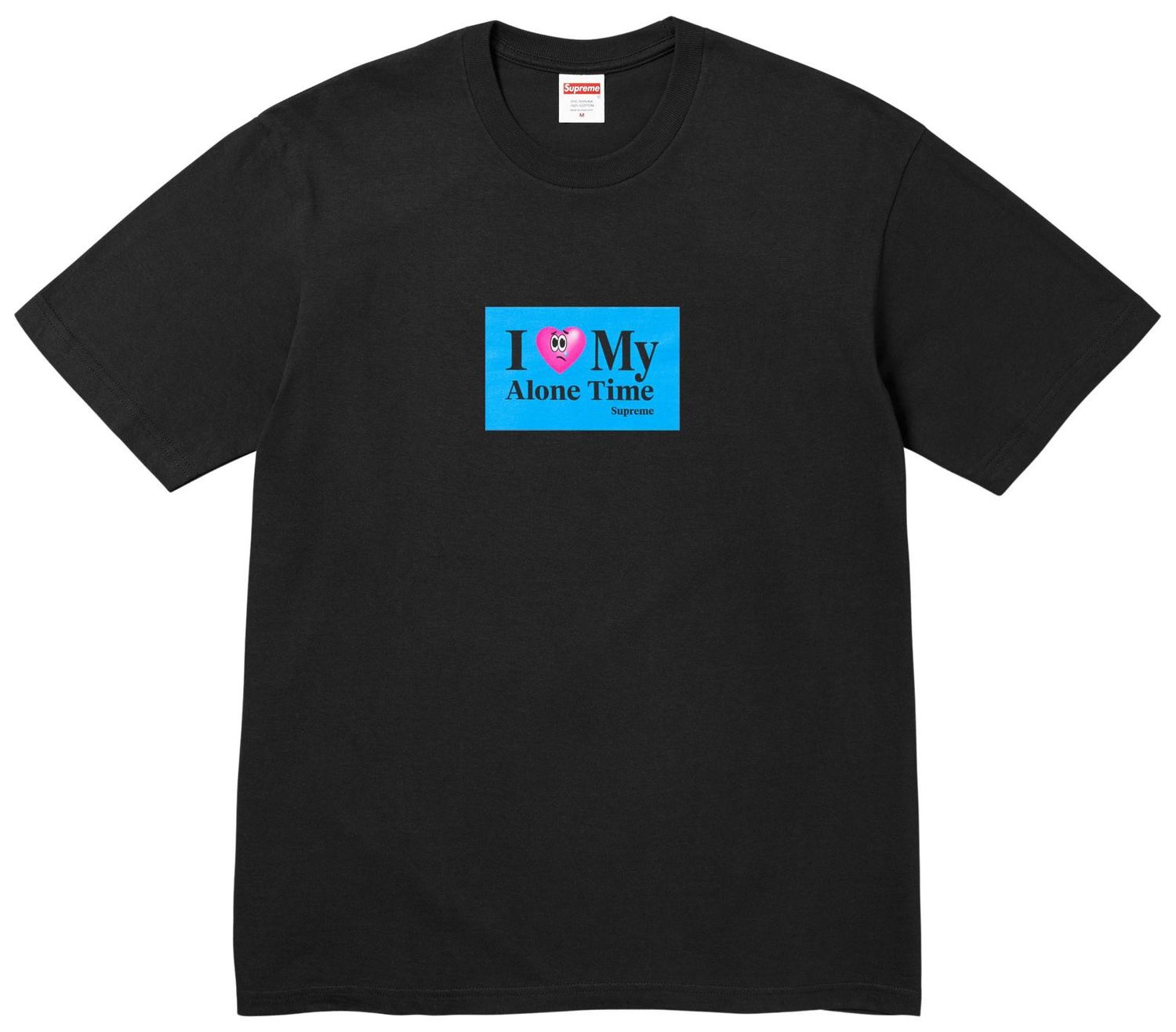 Supreme Alone Time Tee Black (SS26)