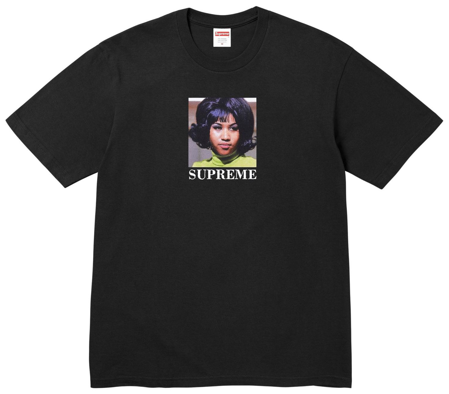 Supreme Aretha Tee Black (SS26)