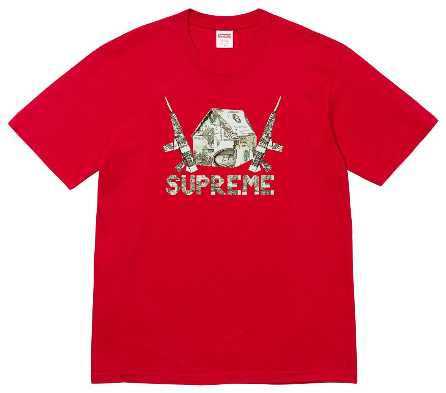 Supreme Origami Tee Red (SS26)