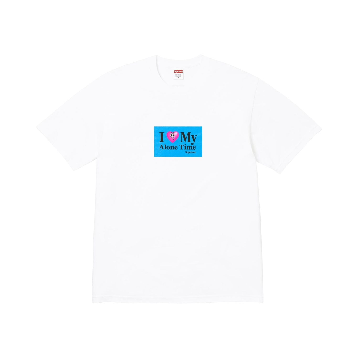 Supreme Alone Time Tee White (SS26)