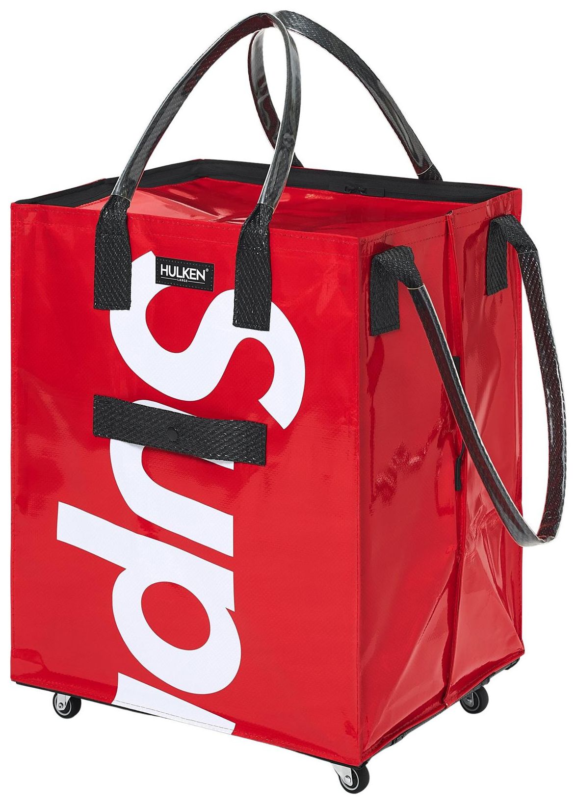 Supreme Hulken Rolling Tote Bag (SS26) Red