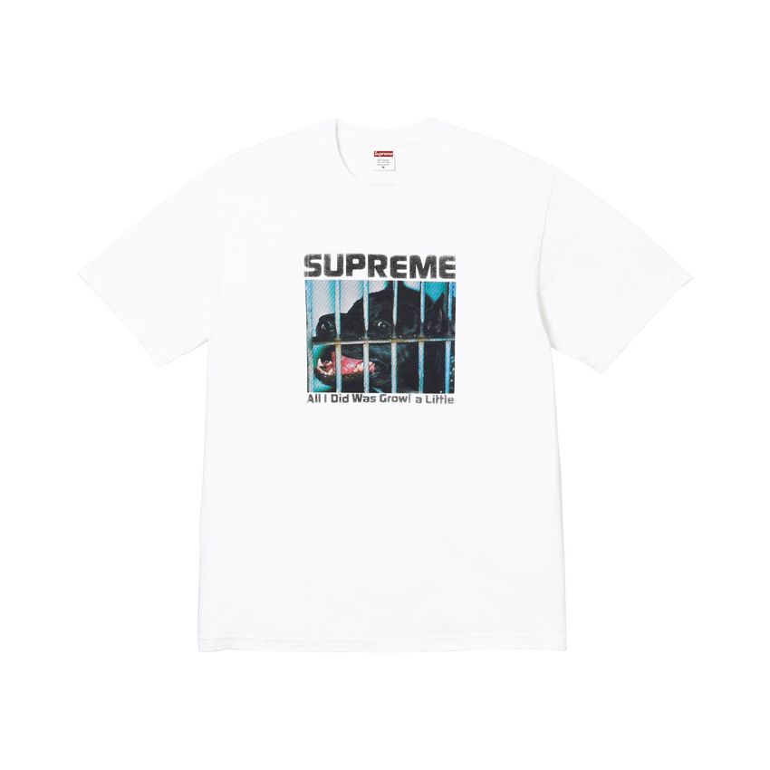 Supreme Growl Tee (FW26) White
