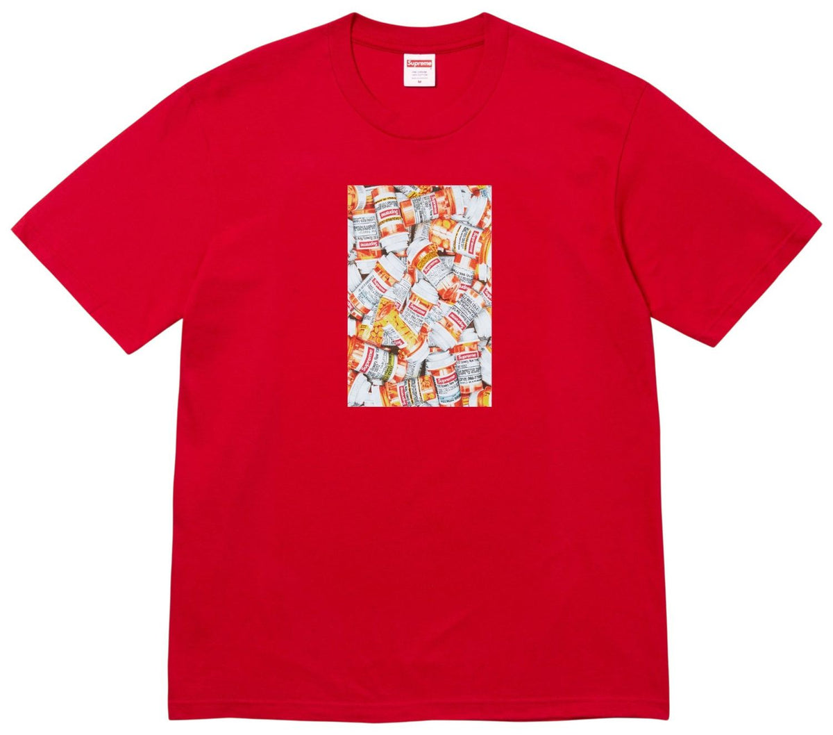 Supreme Pills Tee (FW26) Red