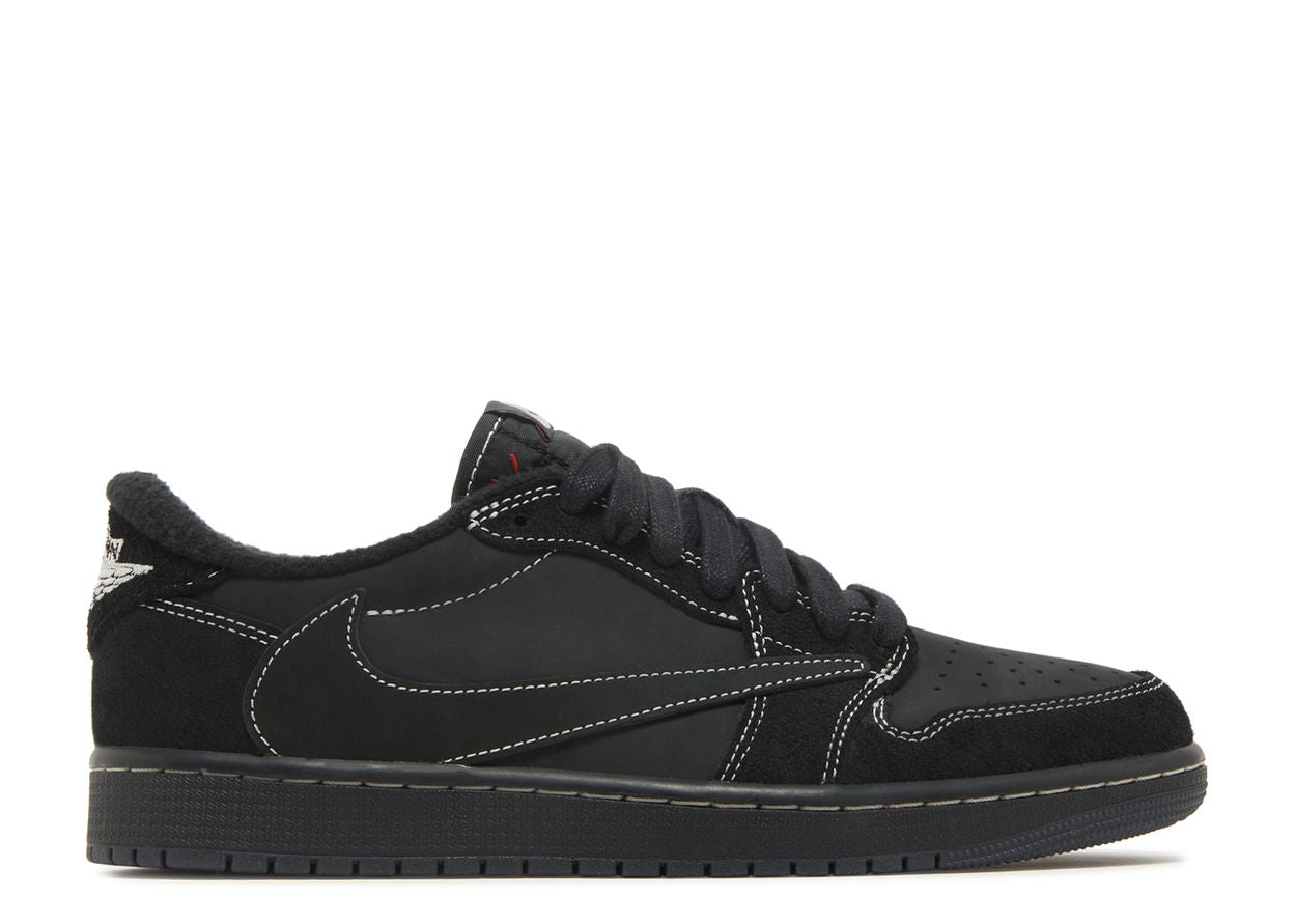Air Jordan 1 Retro Low OG SP Travis Scott Black Phantom (Preowned) (No-box)