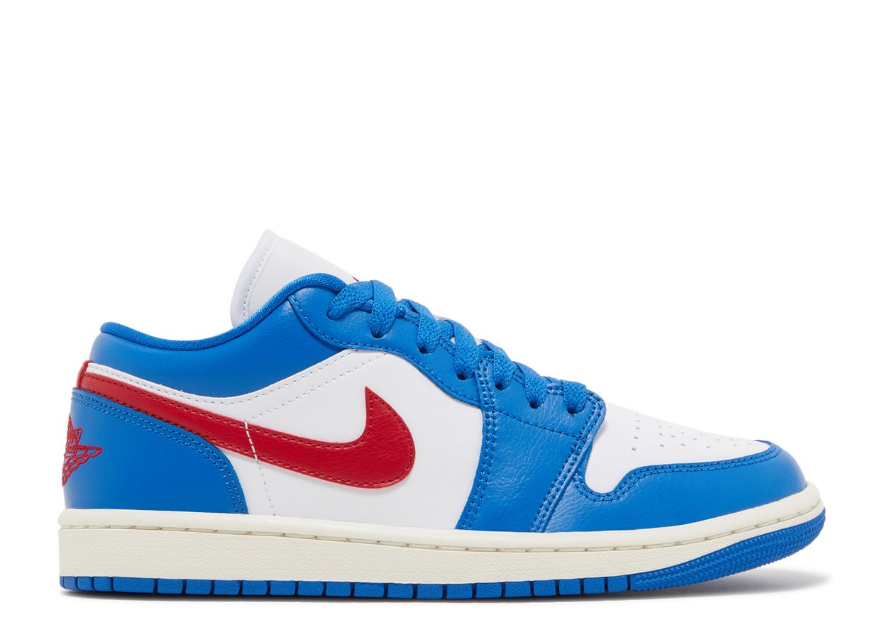 Air Jordan 1 Low Sport Blue Gym Red (W)