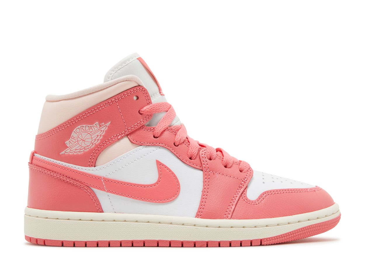 Air Jordan 1 Mid Strawberries and Cream (W)