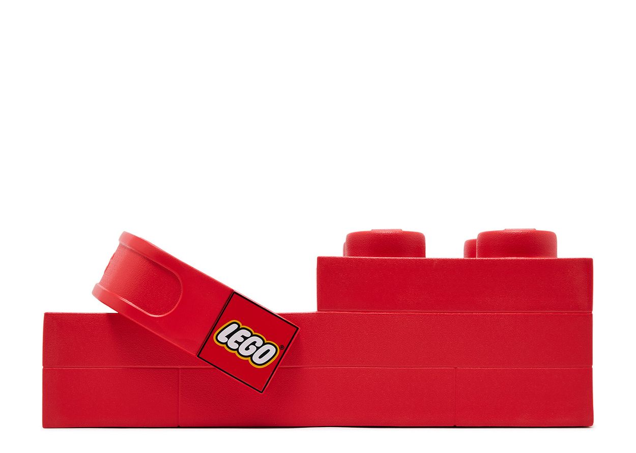 Crocs Brick Clog LEGO Red