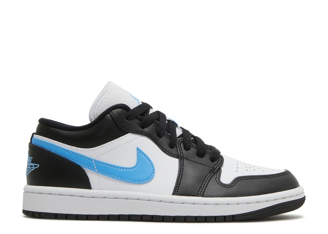 Air Jordan 1 Low Black University Blue White (W)