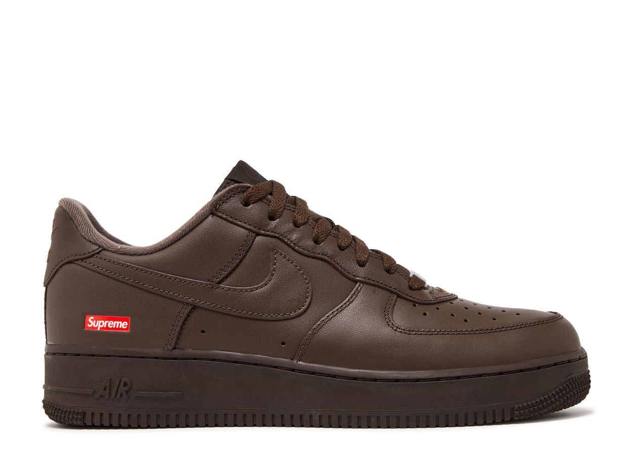 Nike Air Force 1 Low Supreme Baroque Brown (PRE-OWNED) (NO-BOX)