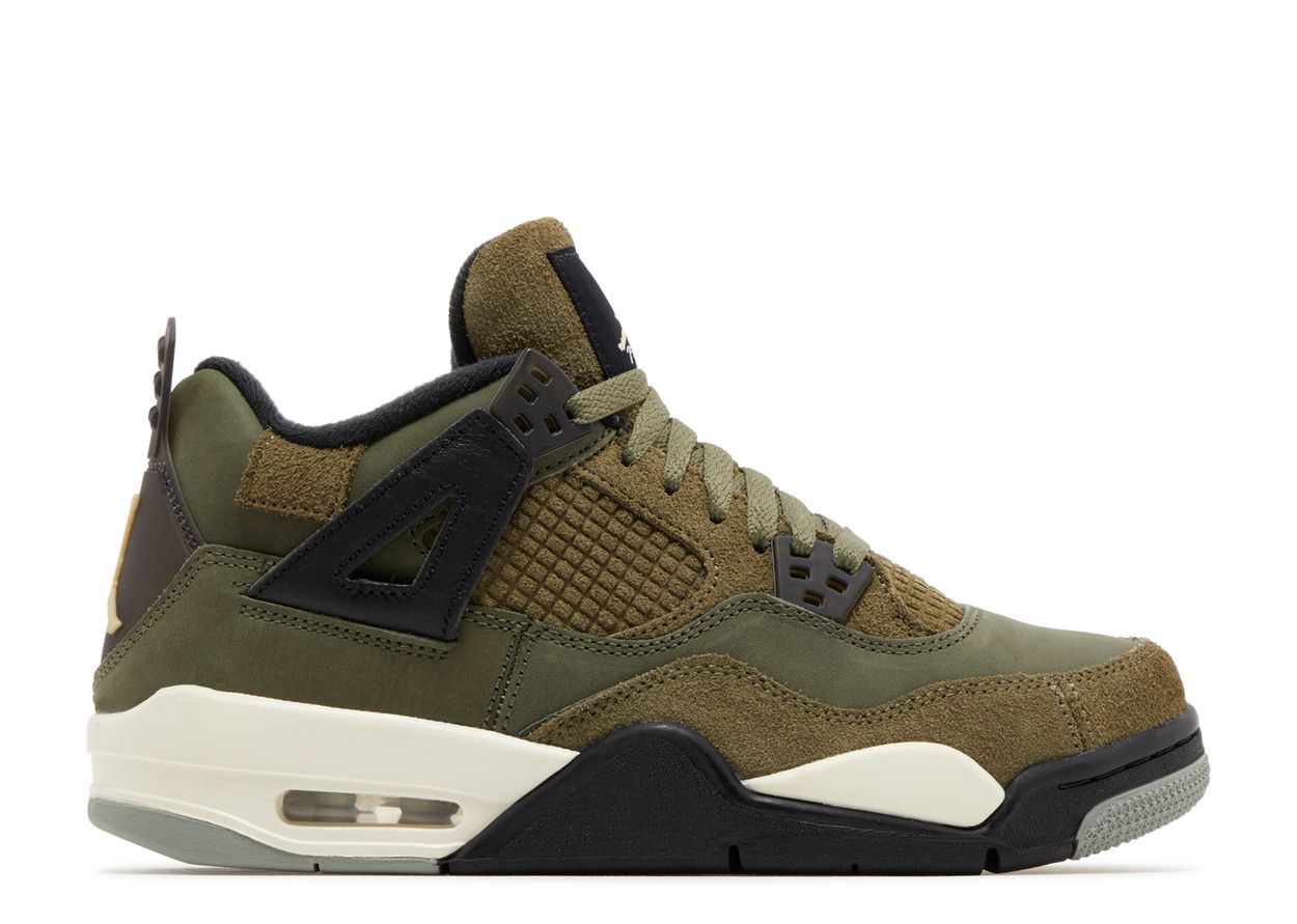 Air Jordan 4 Retro SE Craft Medium Olive (GS) (Pre-Owned)