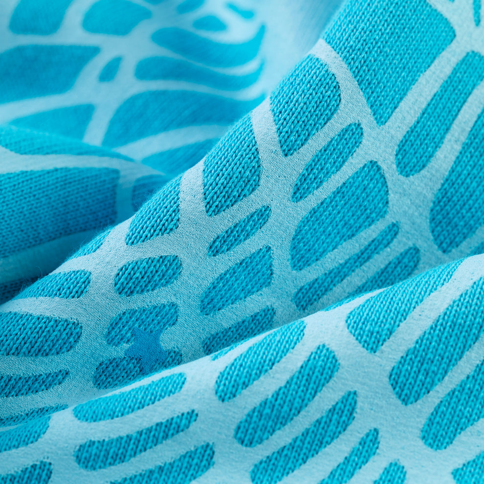 Sp5der Punk V2 Hoodie Cyan
