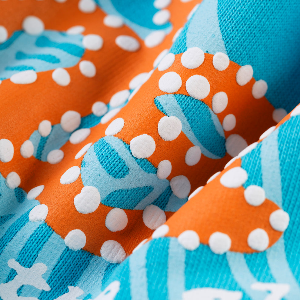 Sp5der Punk V2 Hoodie Cyan