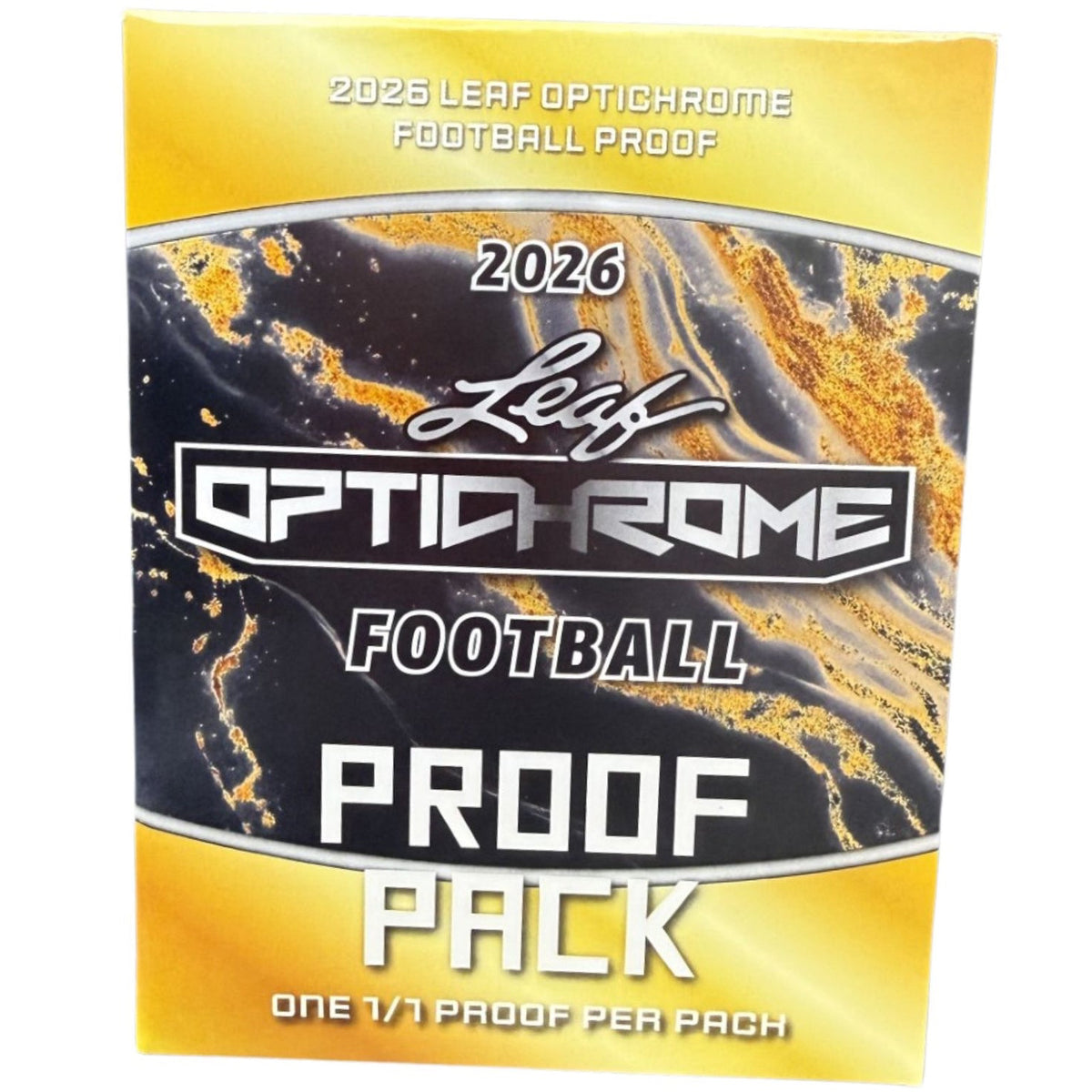 2026 Leaf Optichrome Football Proof Pack