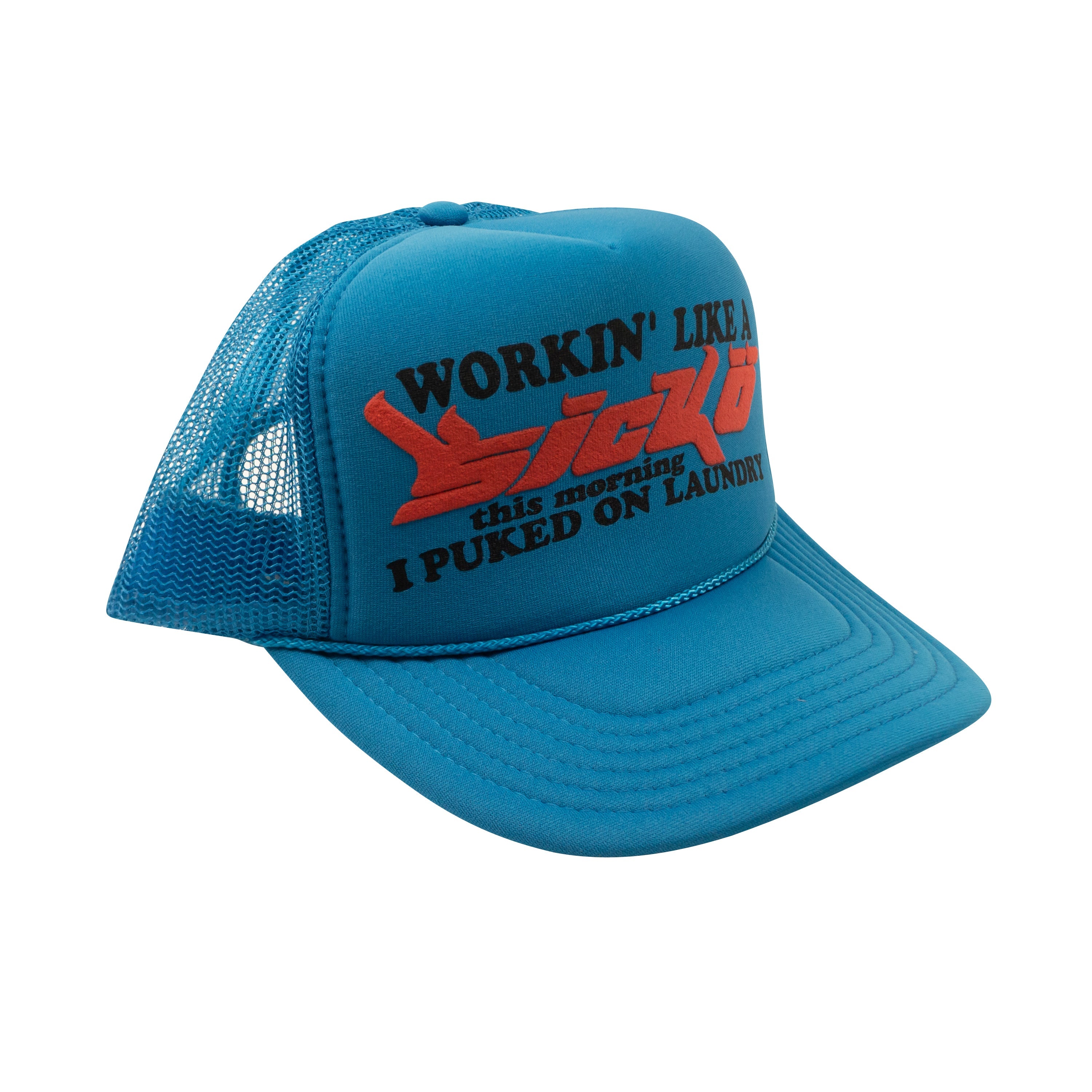 Sicko Laundry Trucker Hat Teal