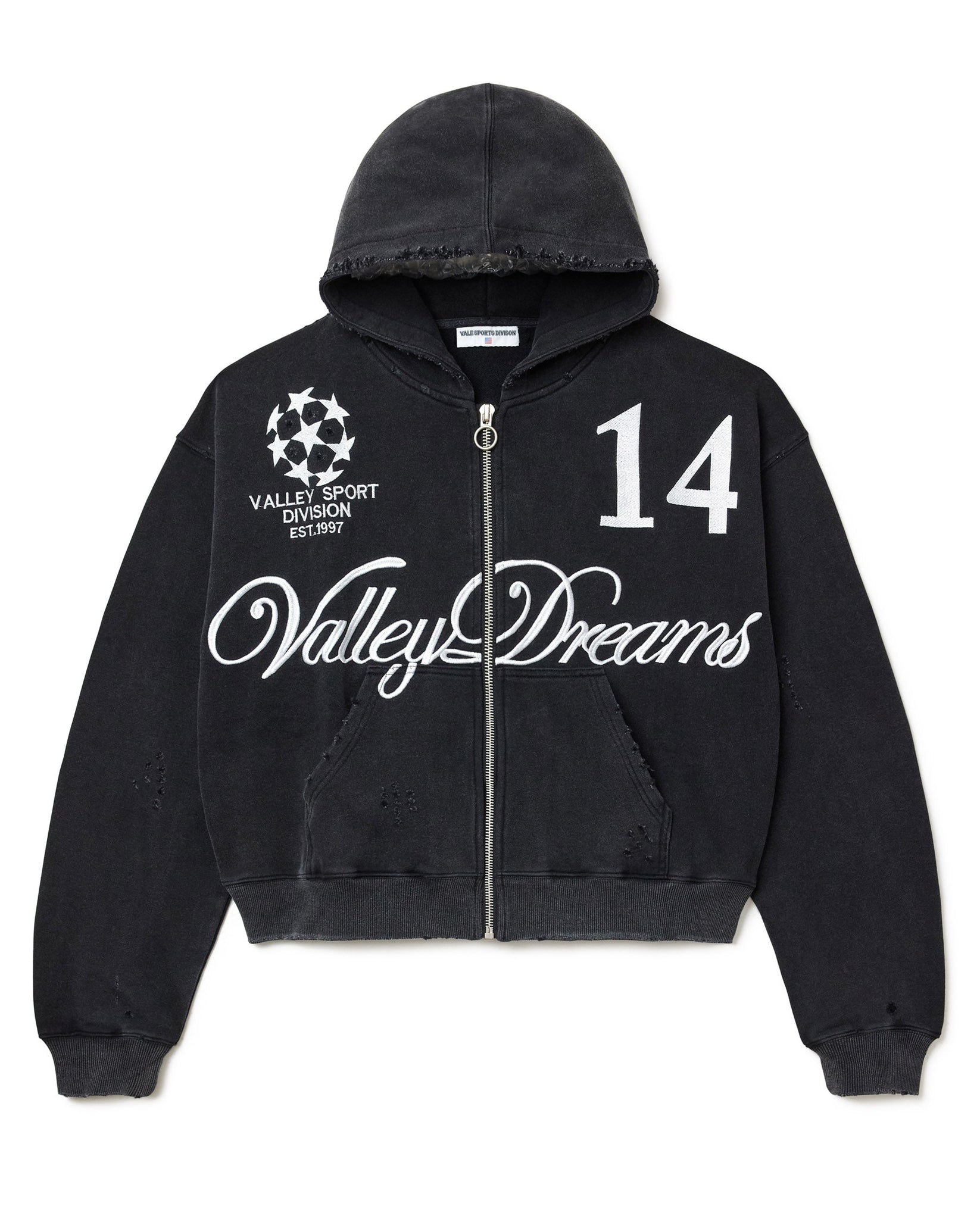 Vale Mono 14 Zip Up Hoodie