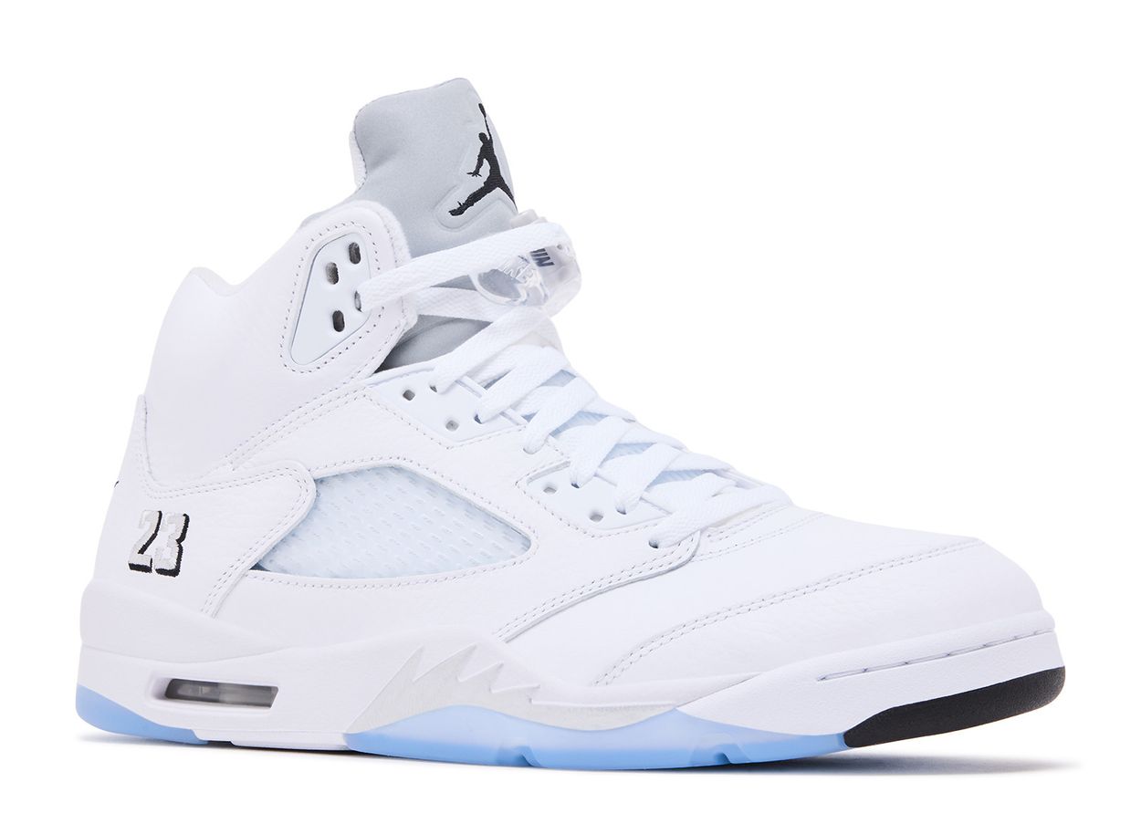 Air Jordan 5 Retro White Metallic (2026)