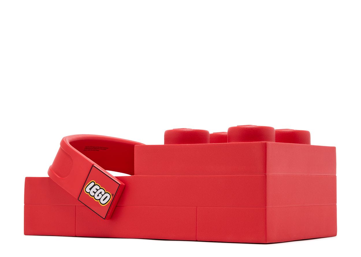 Lego x Crocs Brick Clog Bright Red
