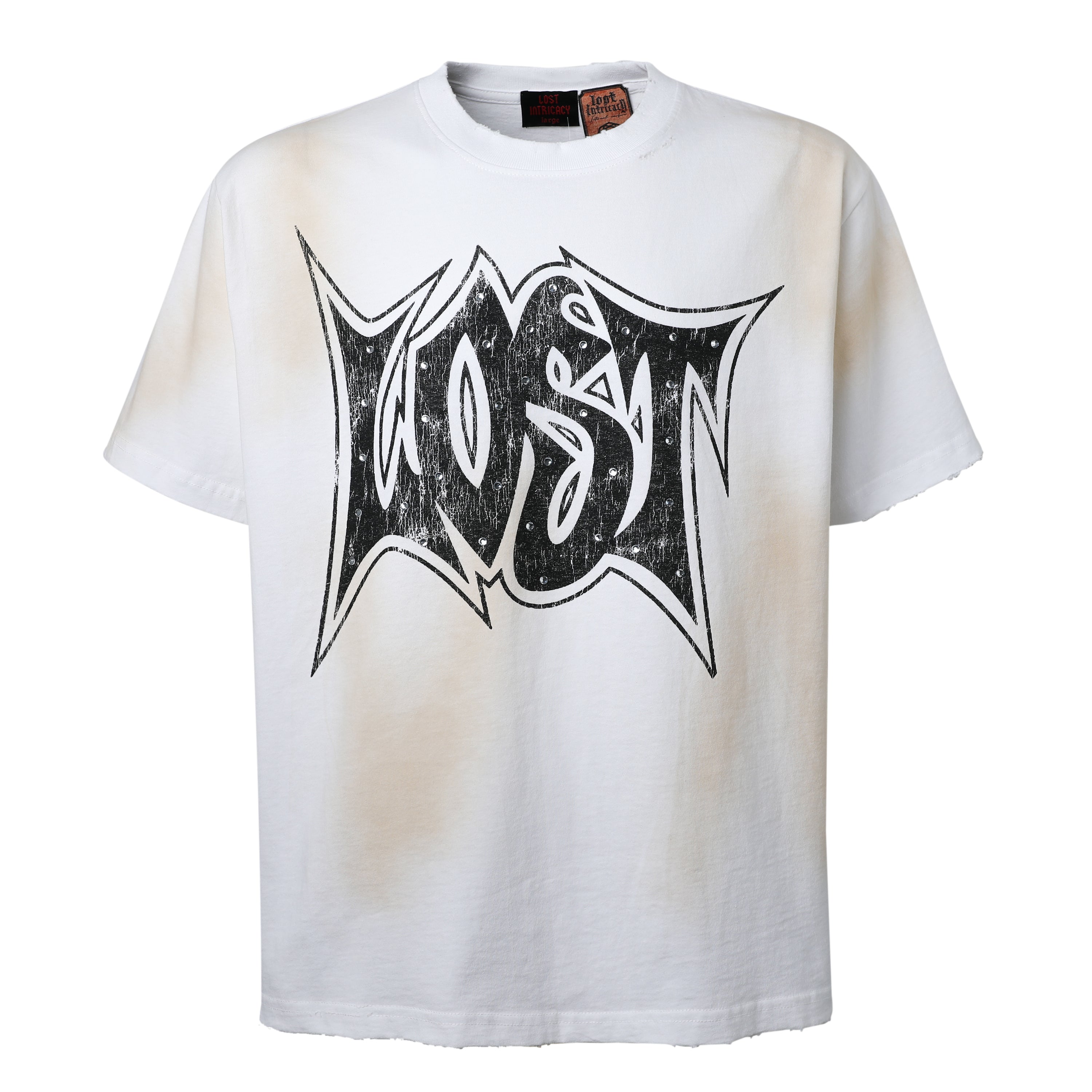 Lost Intricacy Lost Outline T-Shirt White