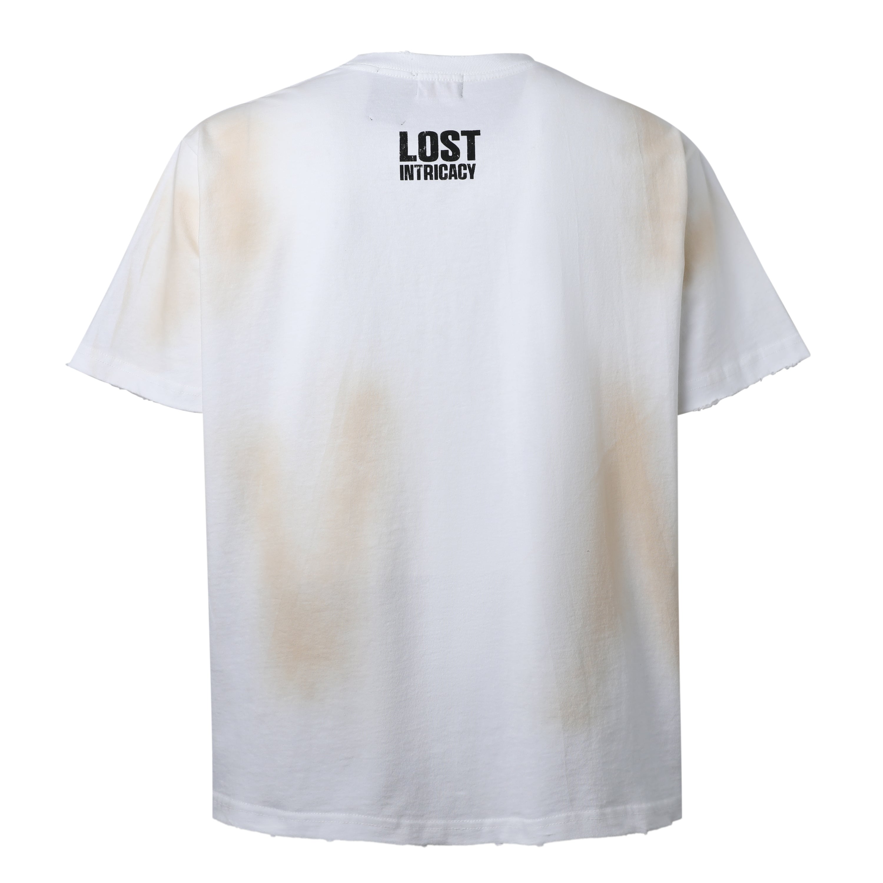 Lost Intricacy Lost Outline T-Shirt White