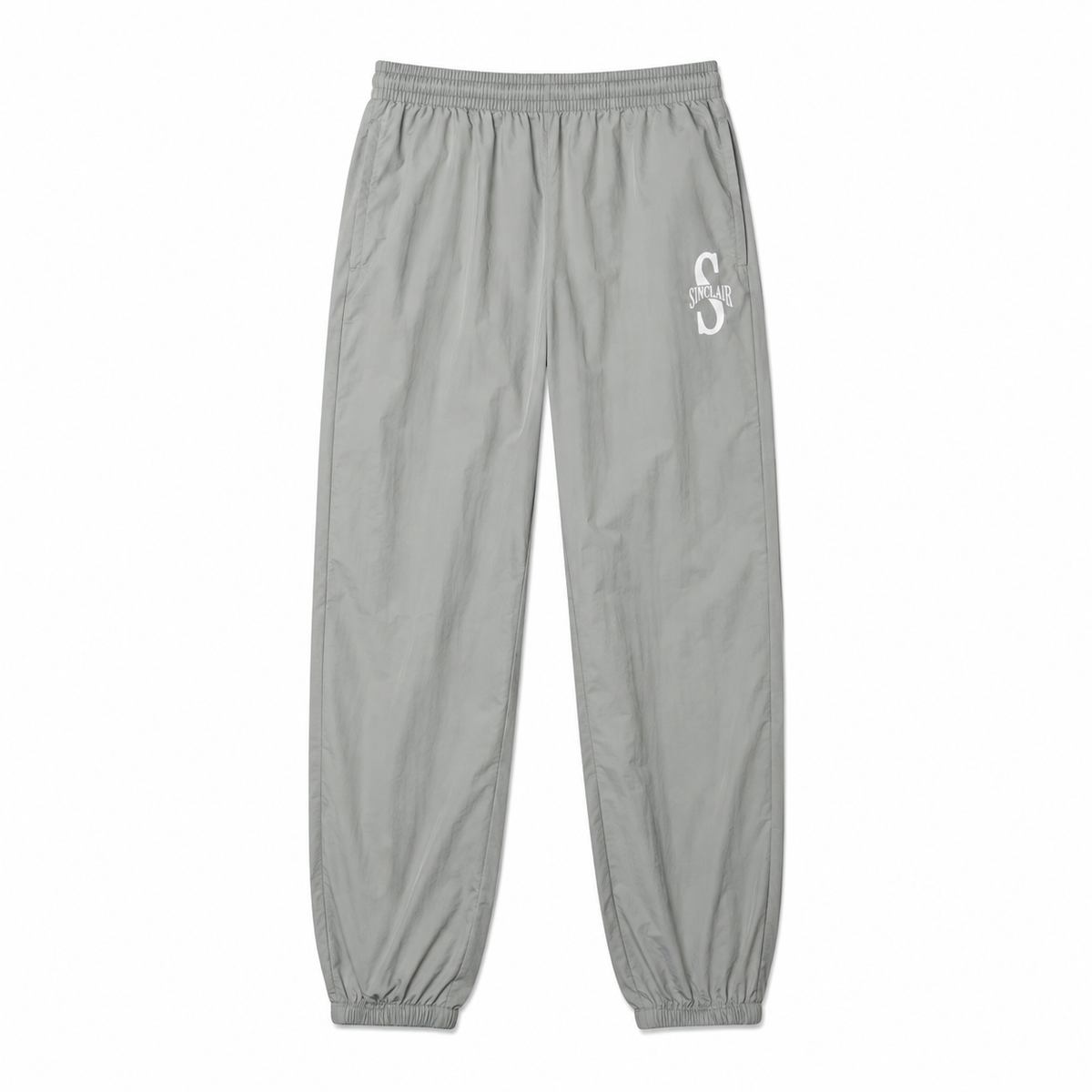 Sinclair S Arch Nylon Track Pants Grey