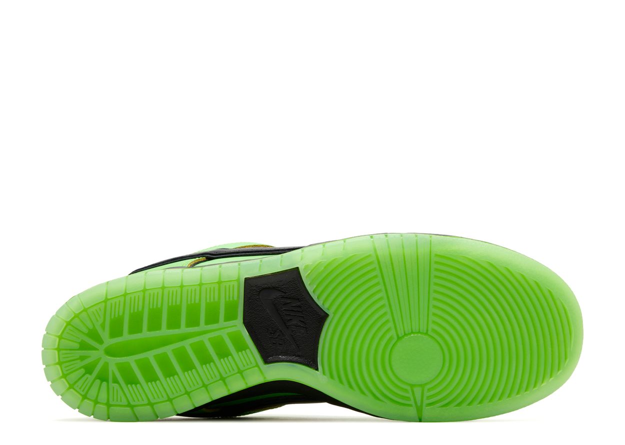 Nike SB Dunk Low The Powerpuff Girls Buttercup