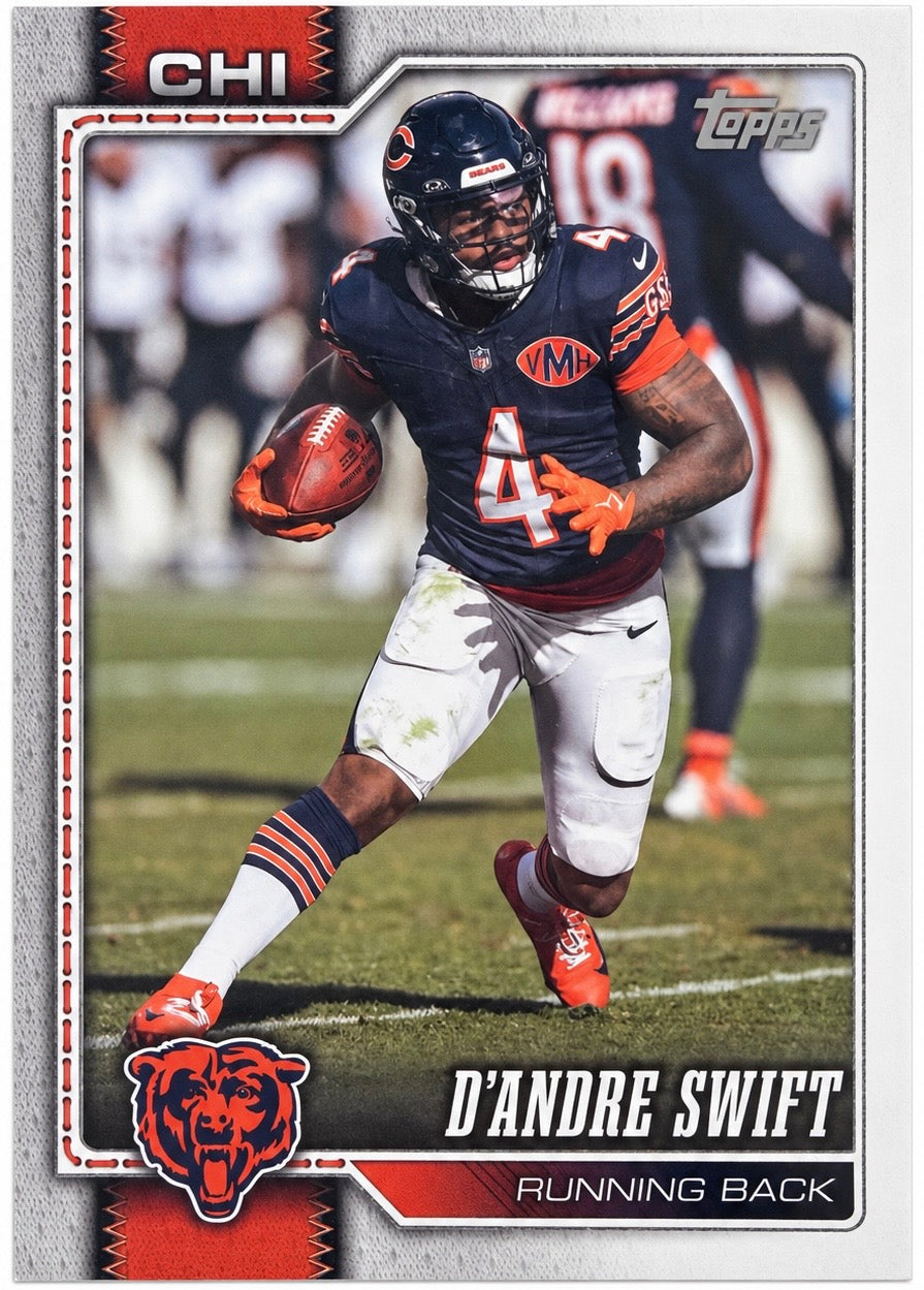 D'Andre Swift #37 2026 Topps Flagship