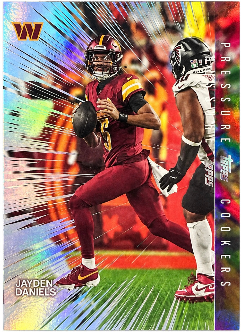 Jayden Daniels #PC-23 2026 Topps Flagship Pressure Cookers