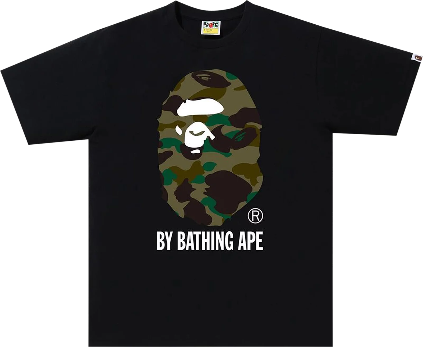 BAPE 1st Camo By Bathing Ape Tee Black/Green