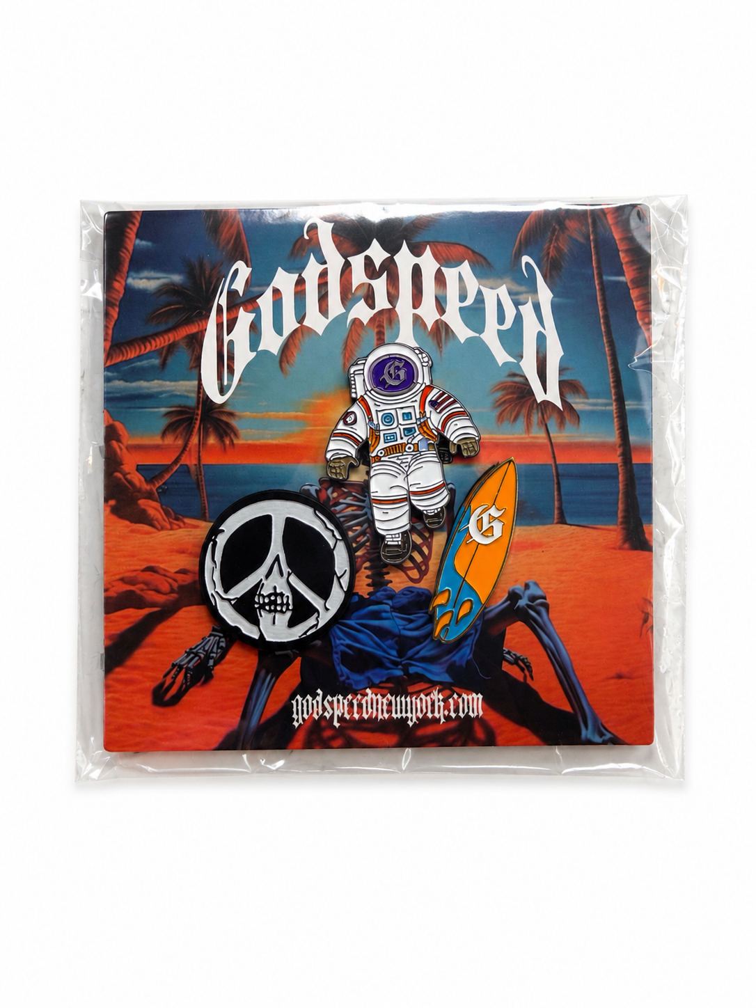 Godspeed Hat Pins (3 pack)