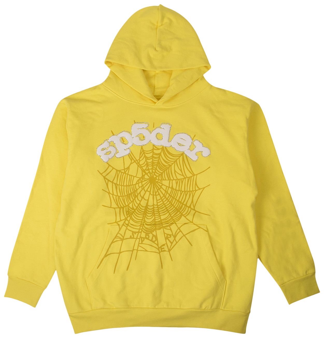 Sp5der Websuit Hoodie Yellow