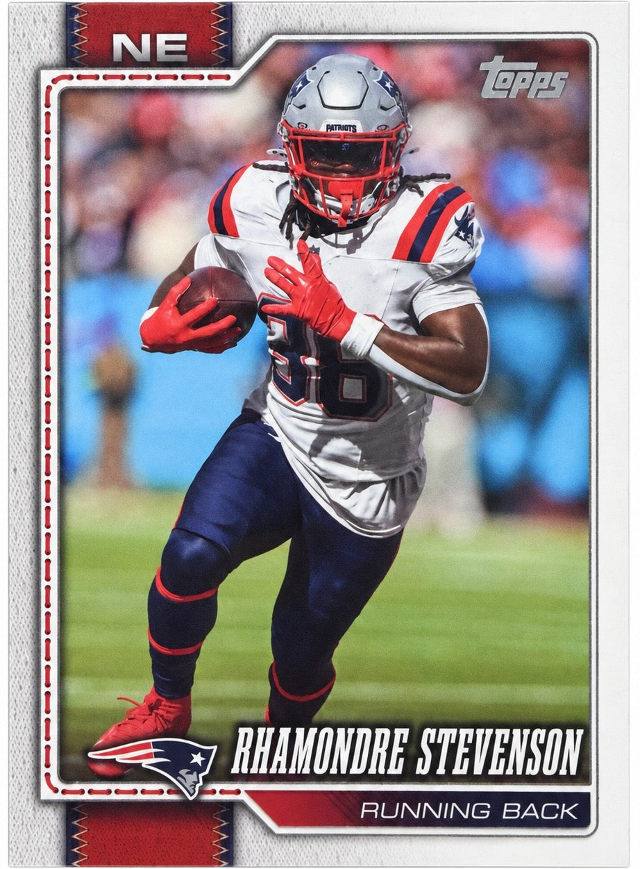 Rhamondre Stevenson #141 2026 Topps Flagship