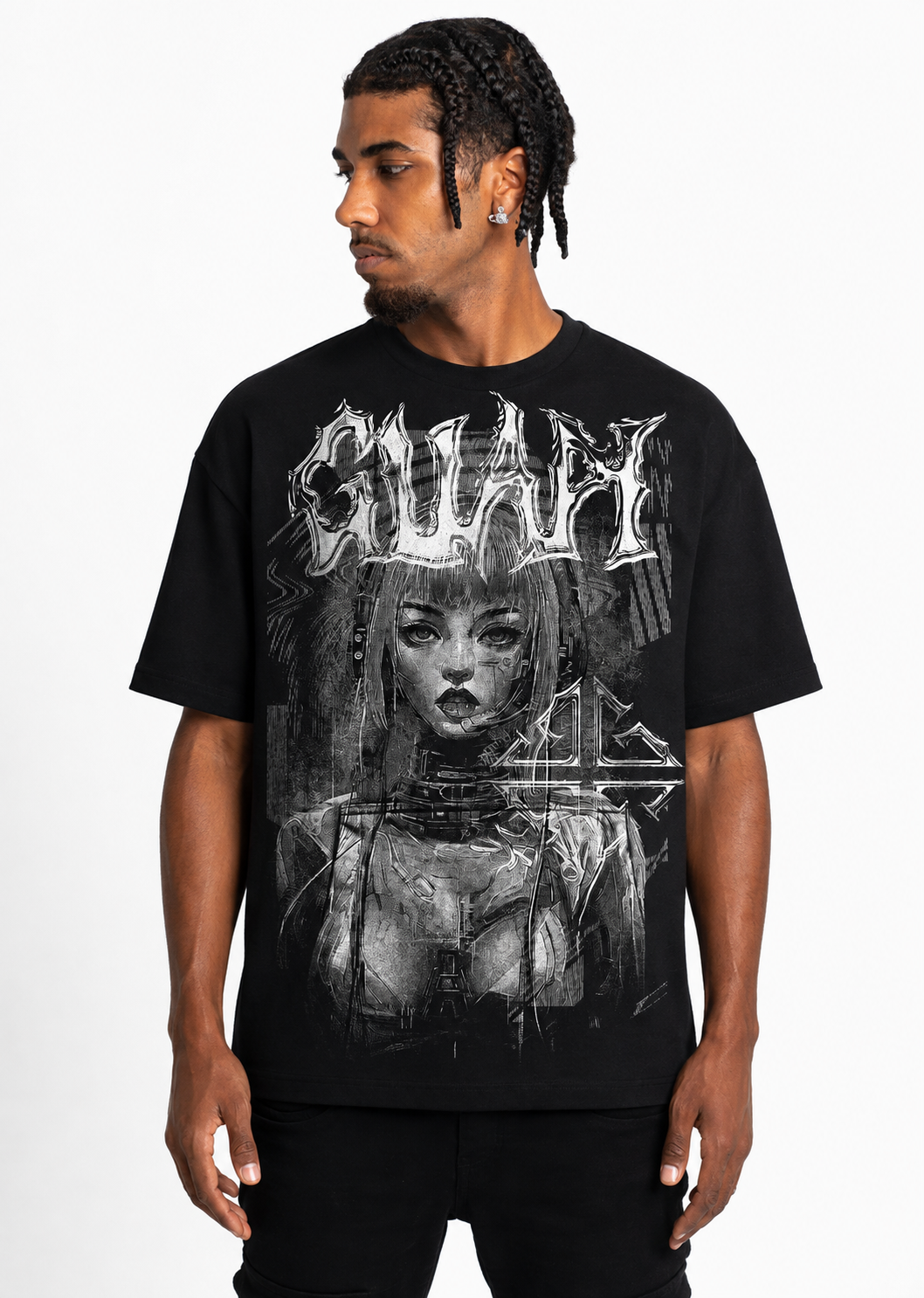 Guapi Space Tee Black