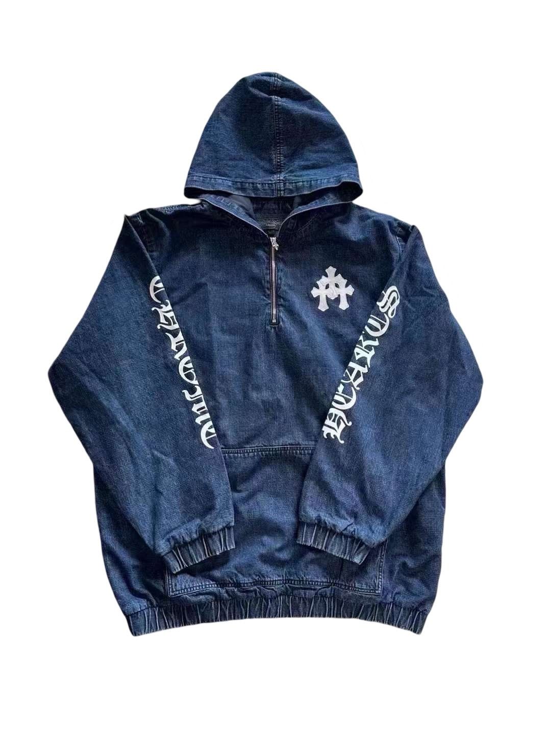 Chrome Hearts Denim Quarter zip