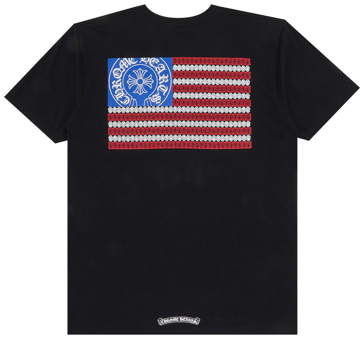 Chrome Hearts American Flag Dagger T-shirt Black