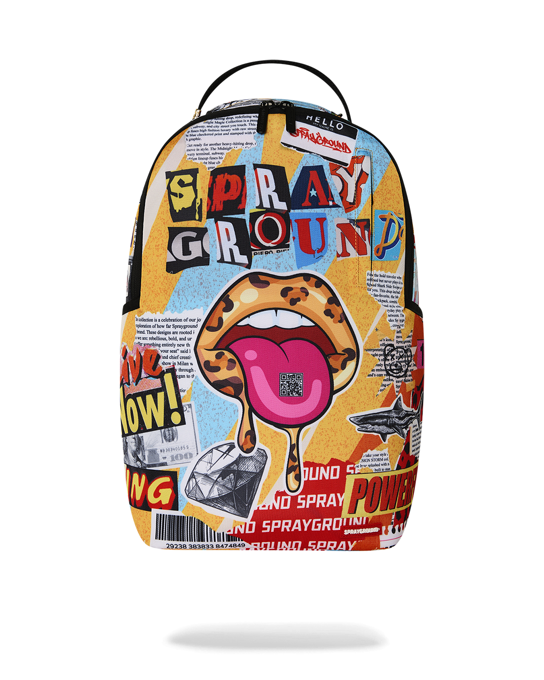 COLLAGE OF FUN BACKPACK