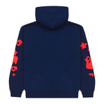 Sp5der Beluga Hoodie Navy/Red