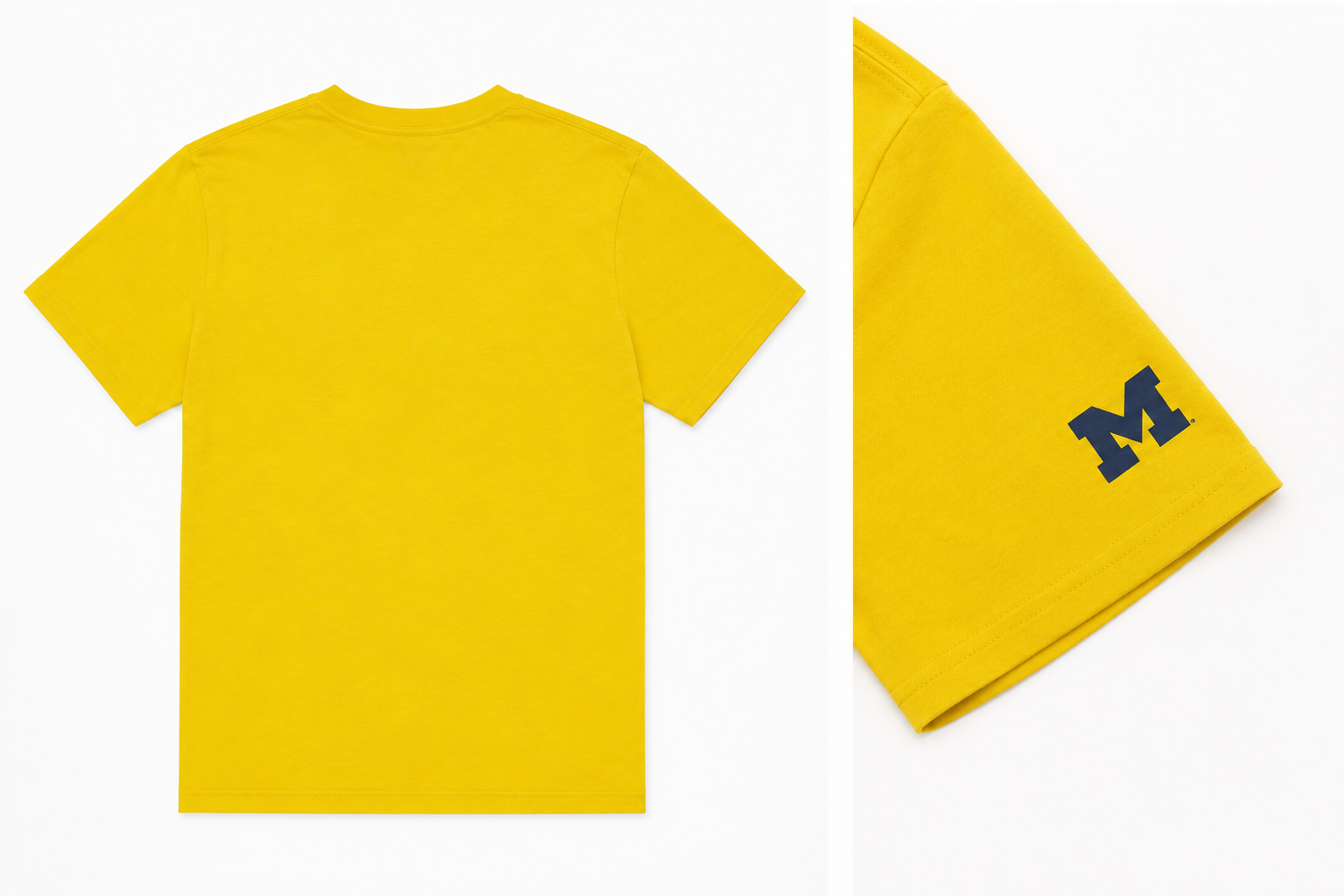 Y2K Vintage Nike Michigan "The Victors" Tee Yellow