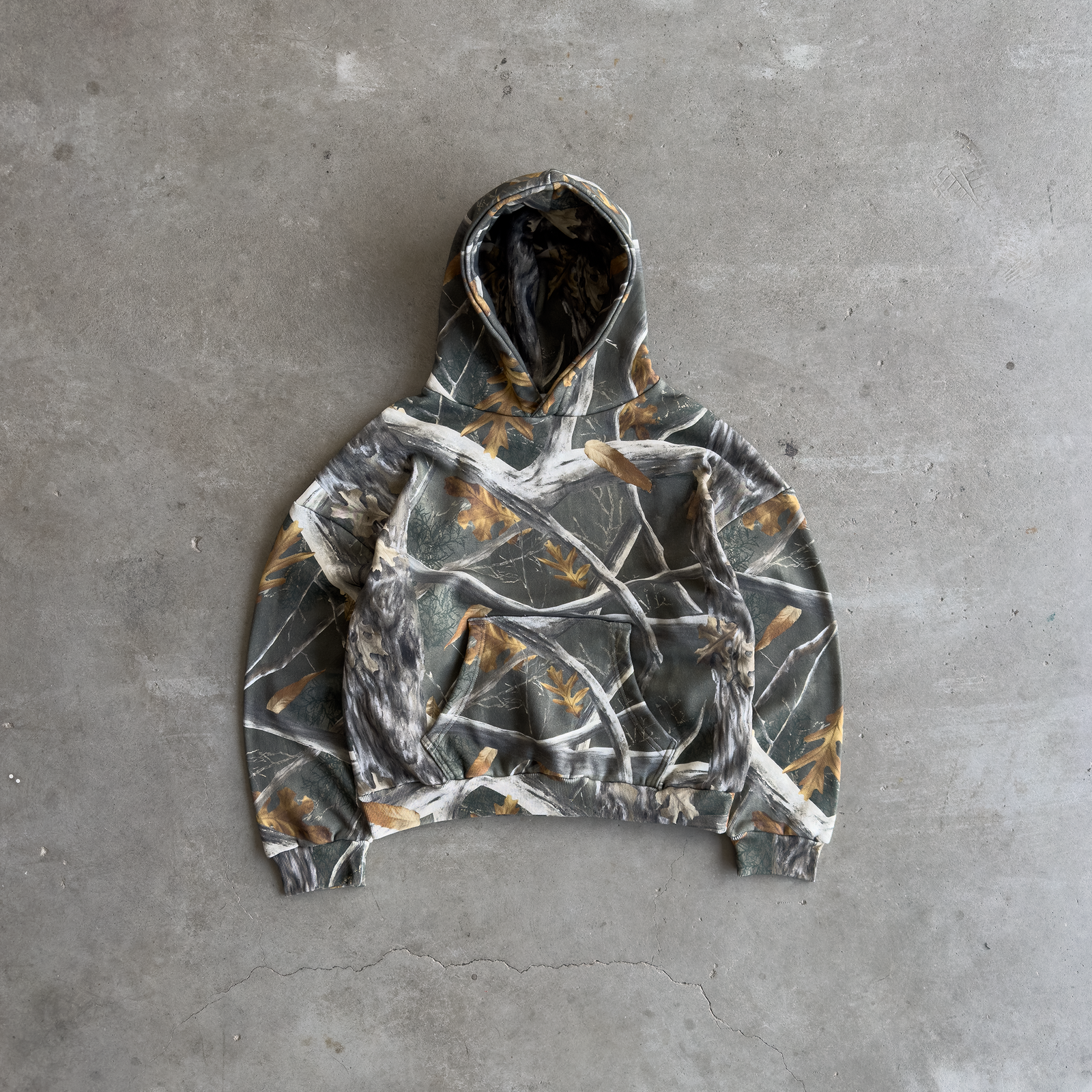 Bravest Studios Tree Camo Hoodie Brown