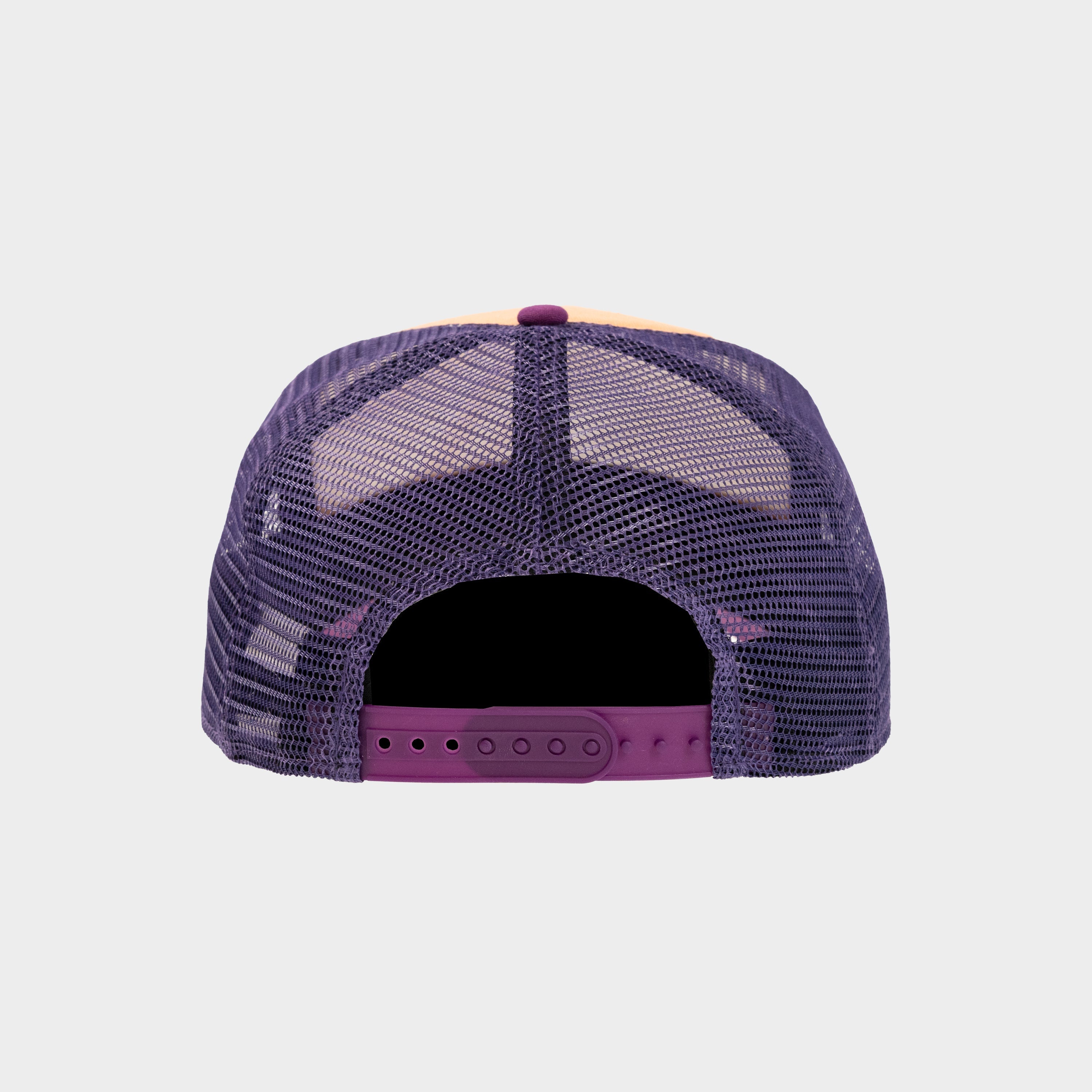 Eric Emanuel EE Trucker Hat Purple / Peach / Orange