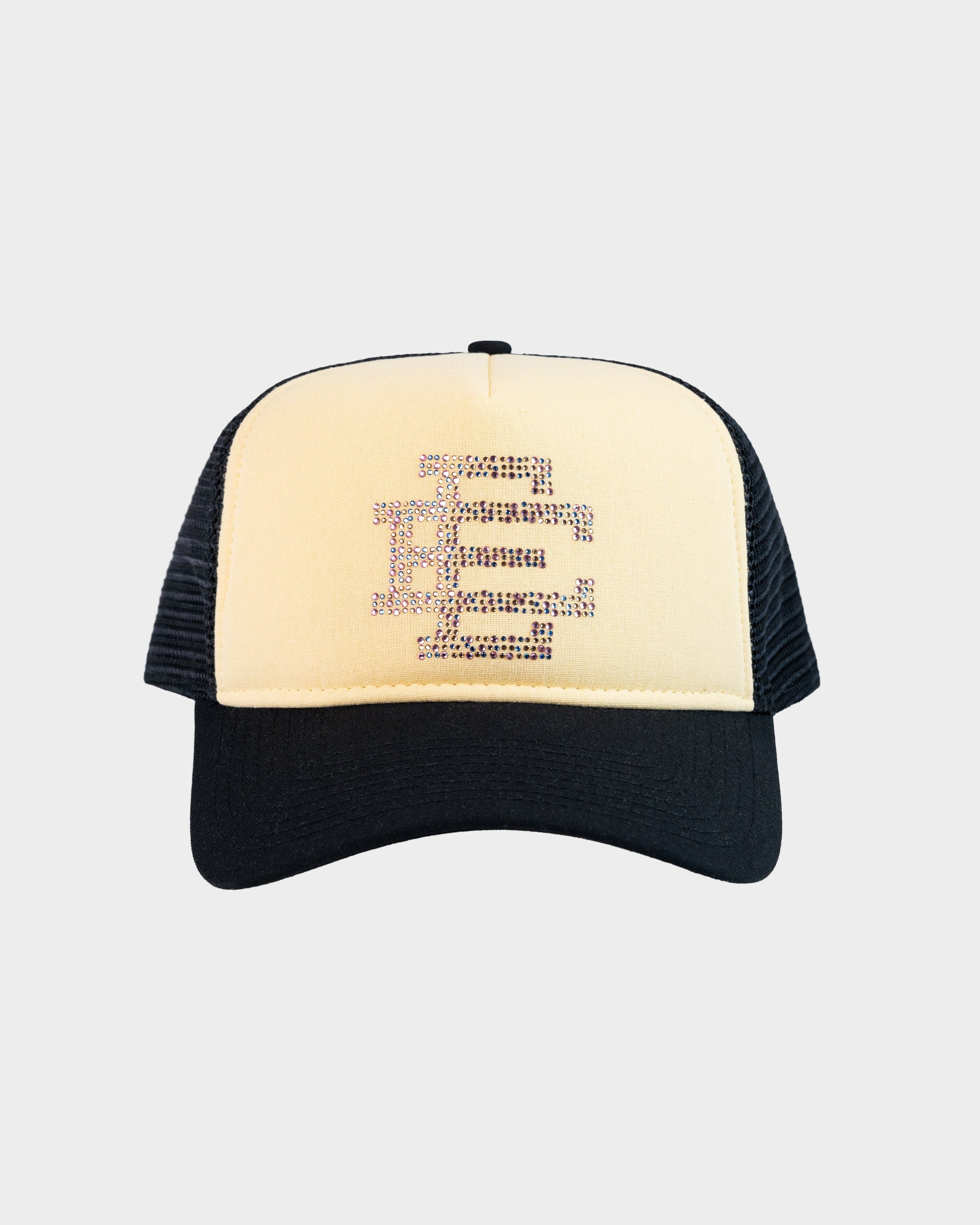 Eric Emanuel EE Swarovski Trucker Hat Black