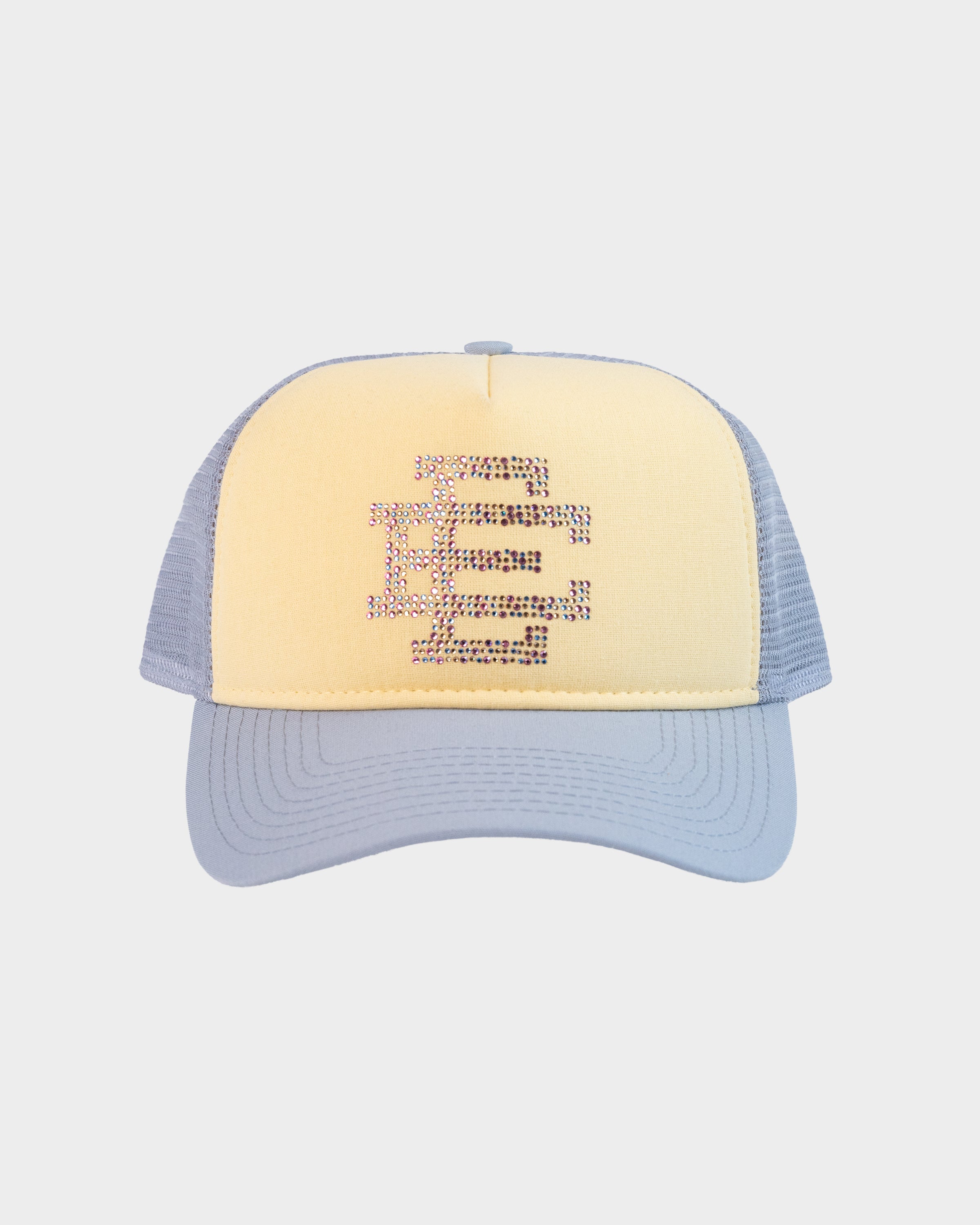 Eric Emanuel EE Swarovski Trucker Hat Grey