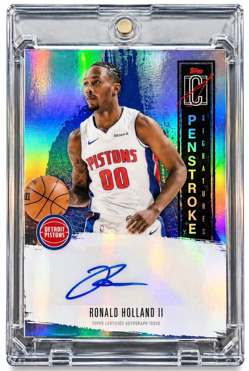 Ronald Holland II #PS-RHO 2025 Topps Signature Class Penstroke