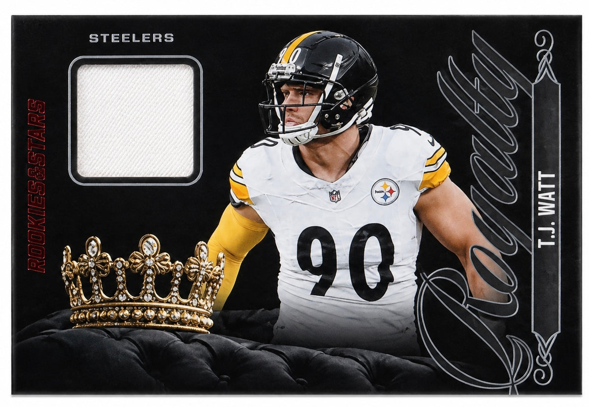 T.J. Watt #R-TWT 2025 Panini Rookies & Stars Royalty