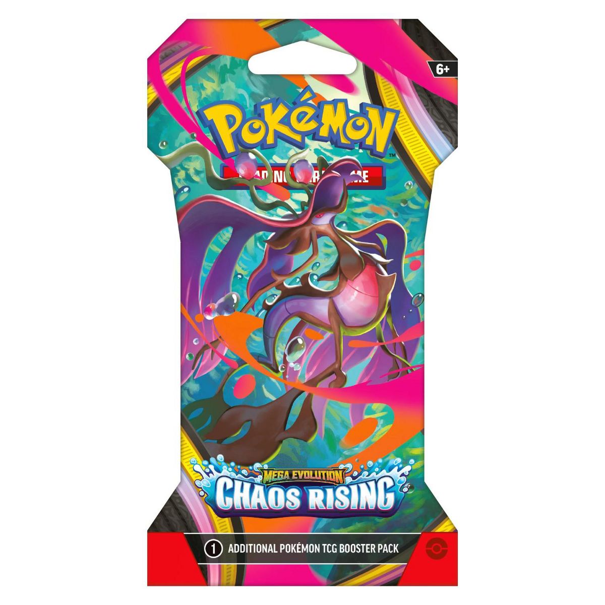 Pokemon TCG Mega Evolution Chaos Rising Sleeved Booster Pack