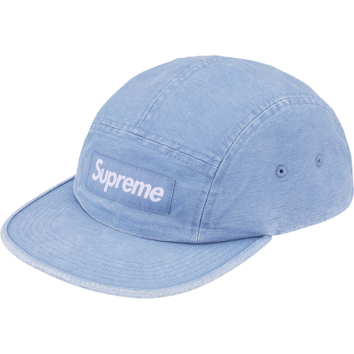 Supreme Canvas Camp Cap Blue (SS26)
