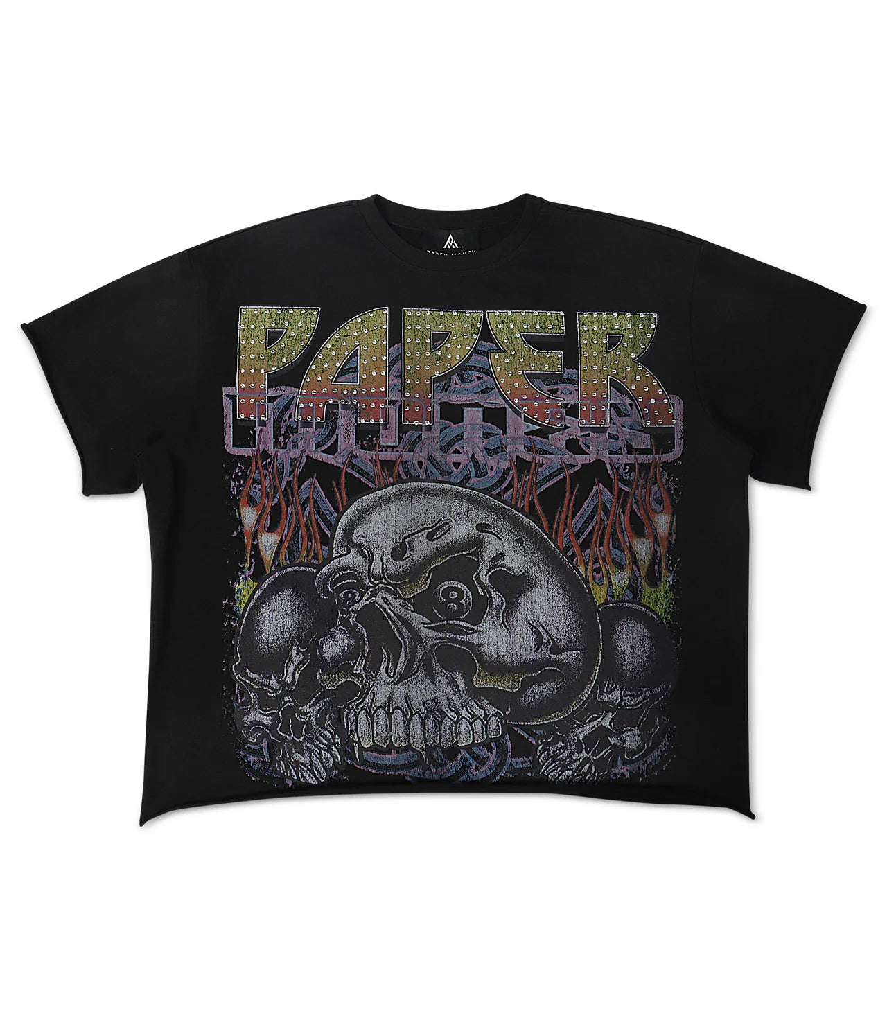 Paper Money 8 Ball T-Shirt Black