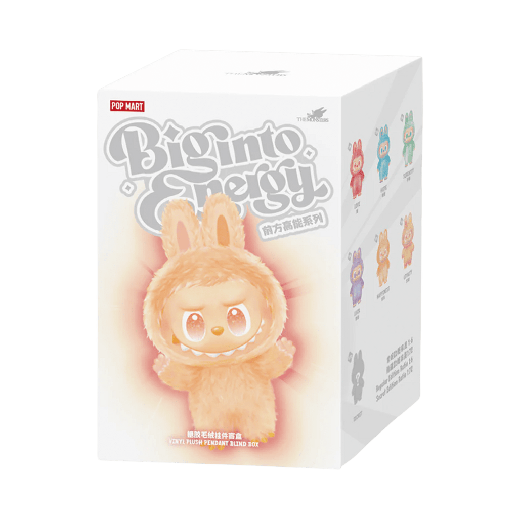 Pop Mart Labubu The Monsters Big into Energy Series Vinyl Plush Pendant Single Blind Box
