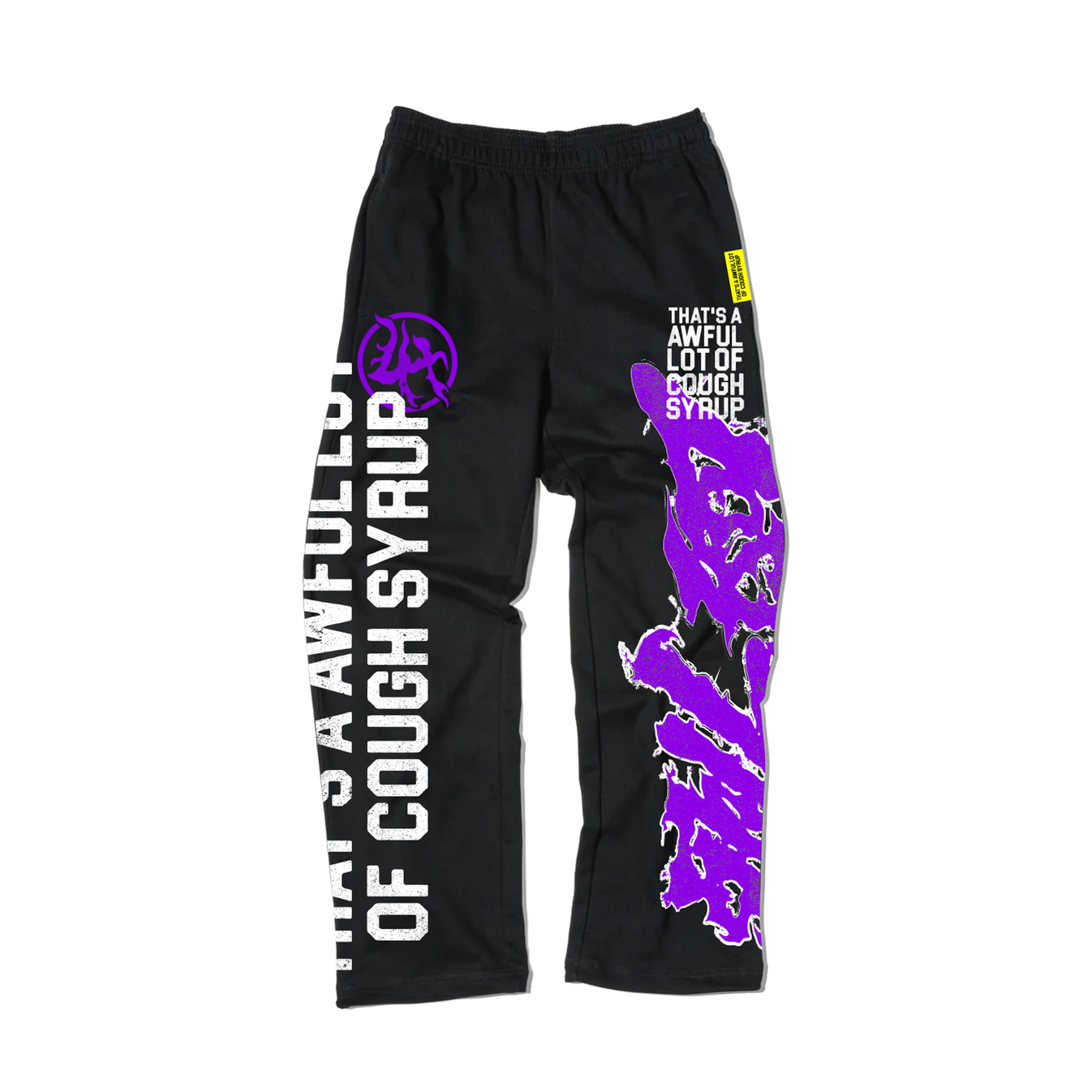 LH x Cough Syrup Sweatpants Black
